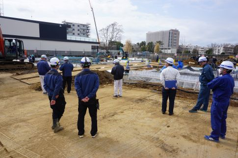 安全協力会「安全パトロール」を実施しました。